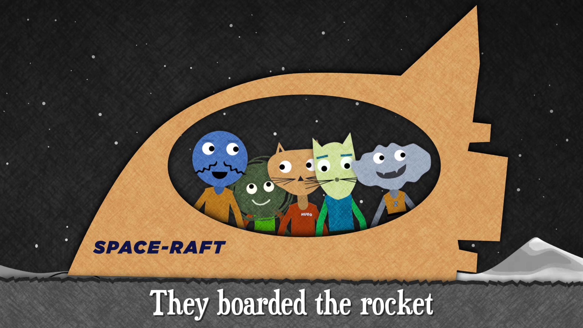 Space Raft youth club animation project